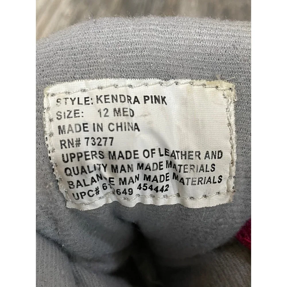 TOTES KENDRA PINK Girls High Top Leather Winter Boots size 12 MED